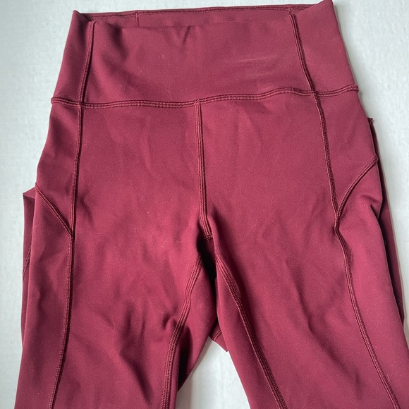 Lululemon Leggings - Maroon - Picture 2 of 6
